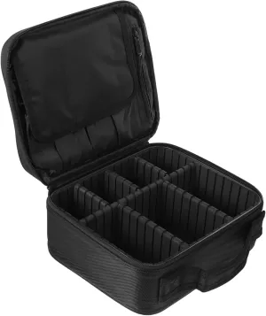 1pc Portable Makeup Bag Travel Toiletry Organizer Stand-up Wash Bag Handle Water-resistant Storage Pouch for Men Women for Short Trips