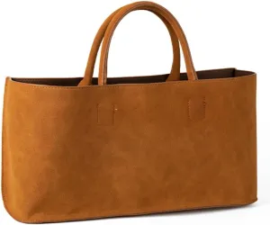 2 Pcs Trendy Suede Crescent Underarm Shoulder Bag Women Slouchy Satchels Crossbody Purse Top-handle Travel Tote Handbag