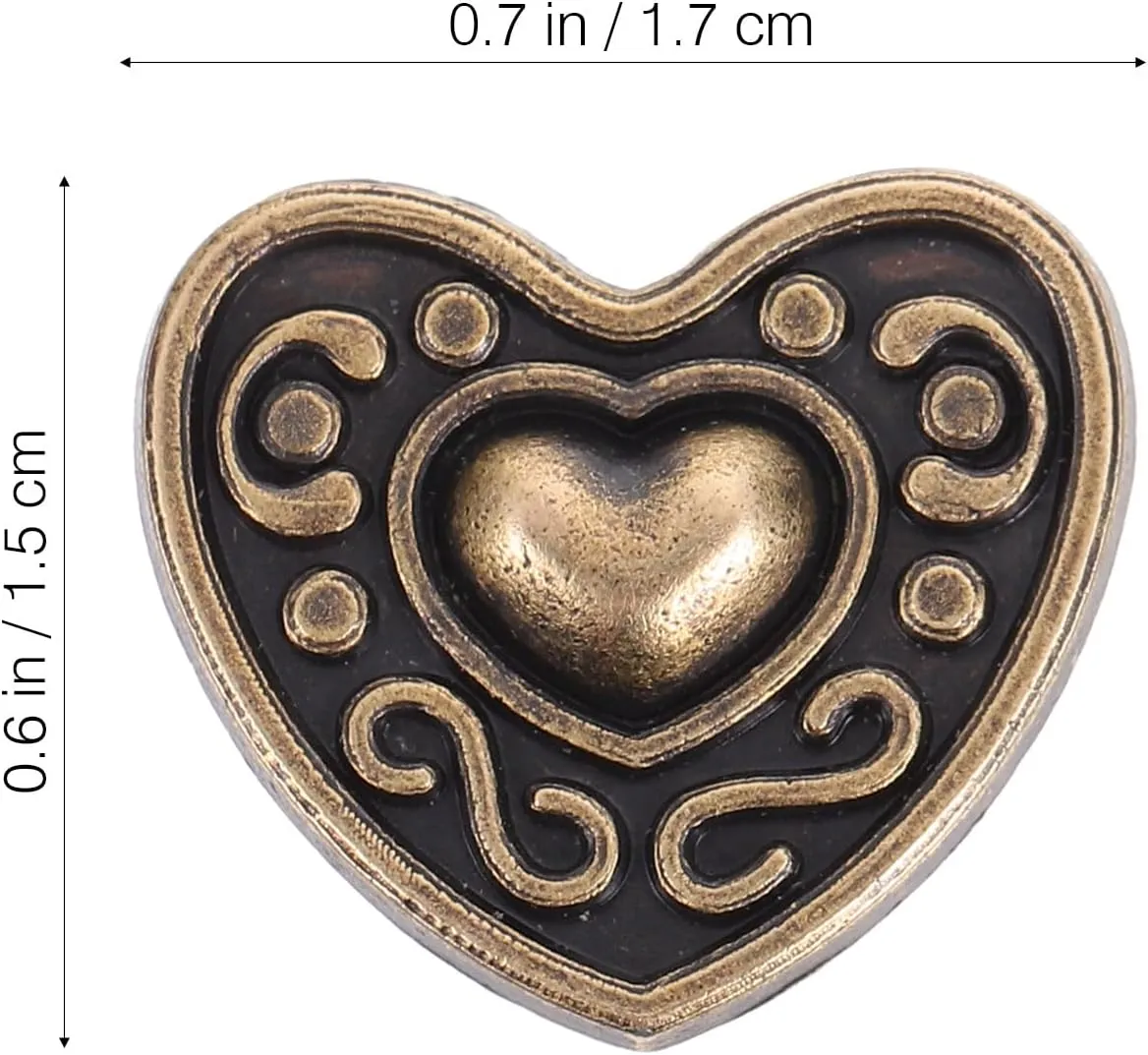 20 Sets Cartoon Snap Button Black Purses Men's Black Suits Leather Purses Metal Press Button Fabric Snaps and Fasteners Kit Brass Fasteners Bronze Wallet Buckle Fasteners Man Mix