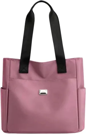 2025 Fashion Women Tote Shoulder Bag, Multi Pockets, Large Capacity, Nylon Shoulder Bag, Beach Bags Crossbody Bags