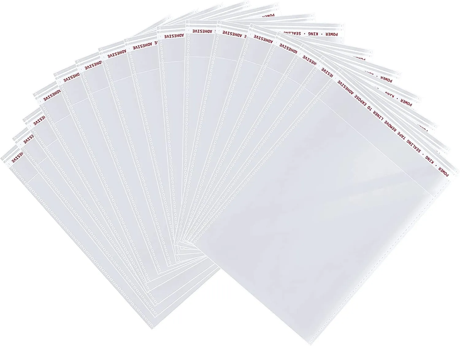 4" x 6" Resealable Clear Cellophane Bags 2500 ct Self Sealing Bags for Packaging Products Self-adhesive Cello Bags for Jewelry, Cards, Photos, Gifts