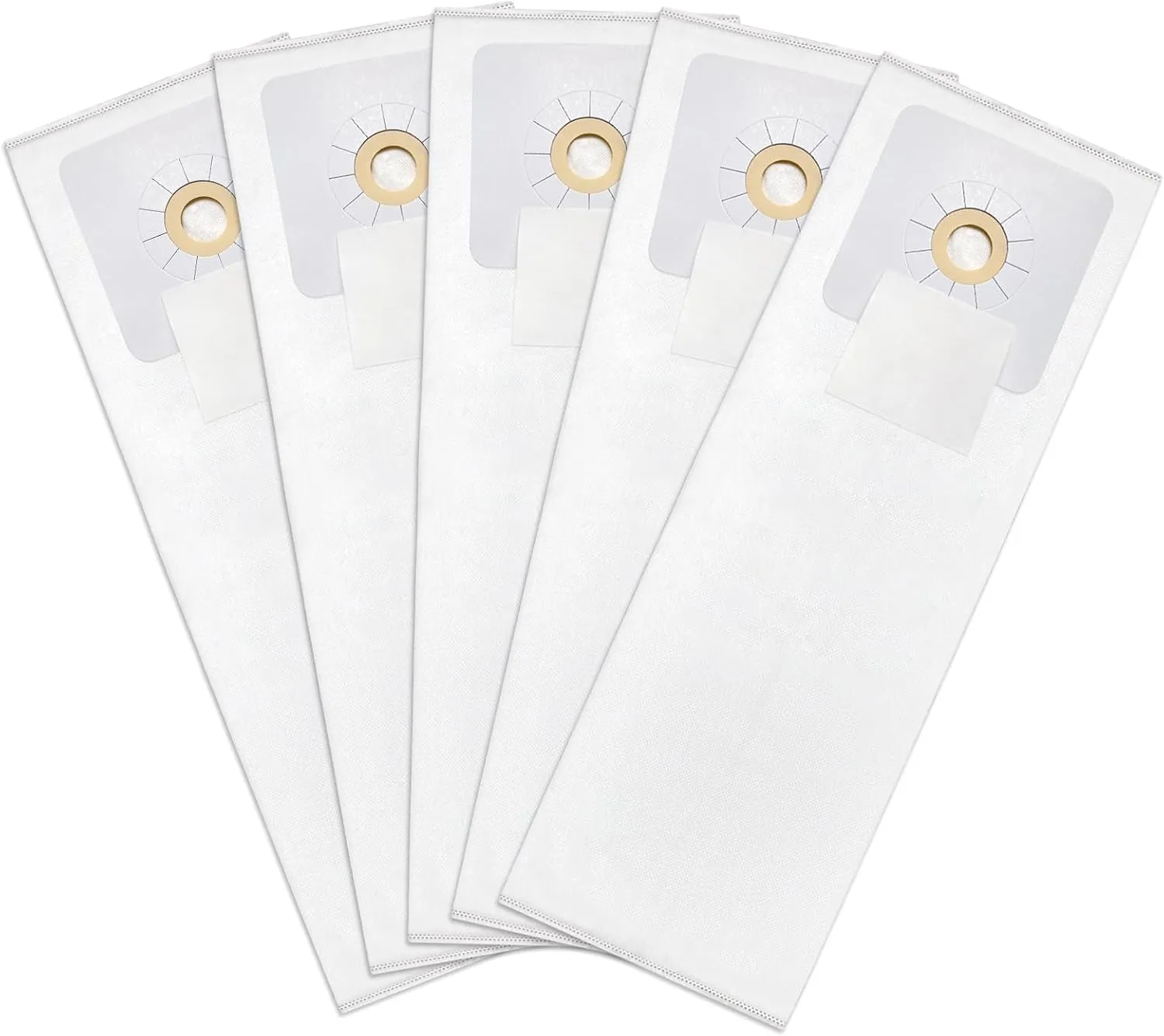 5 Pack 391 Central HEPA Vacuum Bags Compatible with Nutone 391, 3918, 44186, CV350, CV352, CV353, CV450, CV653 Models