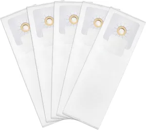 5 Pack 391 Central HEPA Vacuum Bags Compatible with Nutone 391, 3918, 44186, CV350, CV352, CV353, CV450, CV653 Models