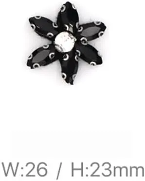 8 Pcs Colorful Star Crystal Rhinestone Beaded Appliques Patches， Handmade Embroidery Beading Patch for DIY T-Shirt Clothes Dress Handbag Jeans Jackets Shoes Socks Clothing