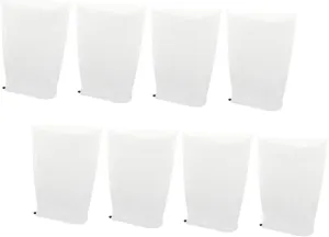 8Pcs Cold Weather Plant Covers Frost Protective Bag for Outdoor Plants Drawstring for Shrubs Trees and Flowers Freeze Protection