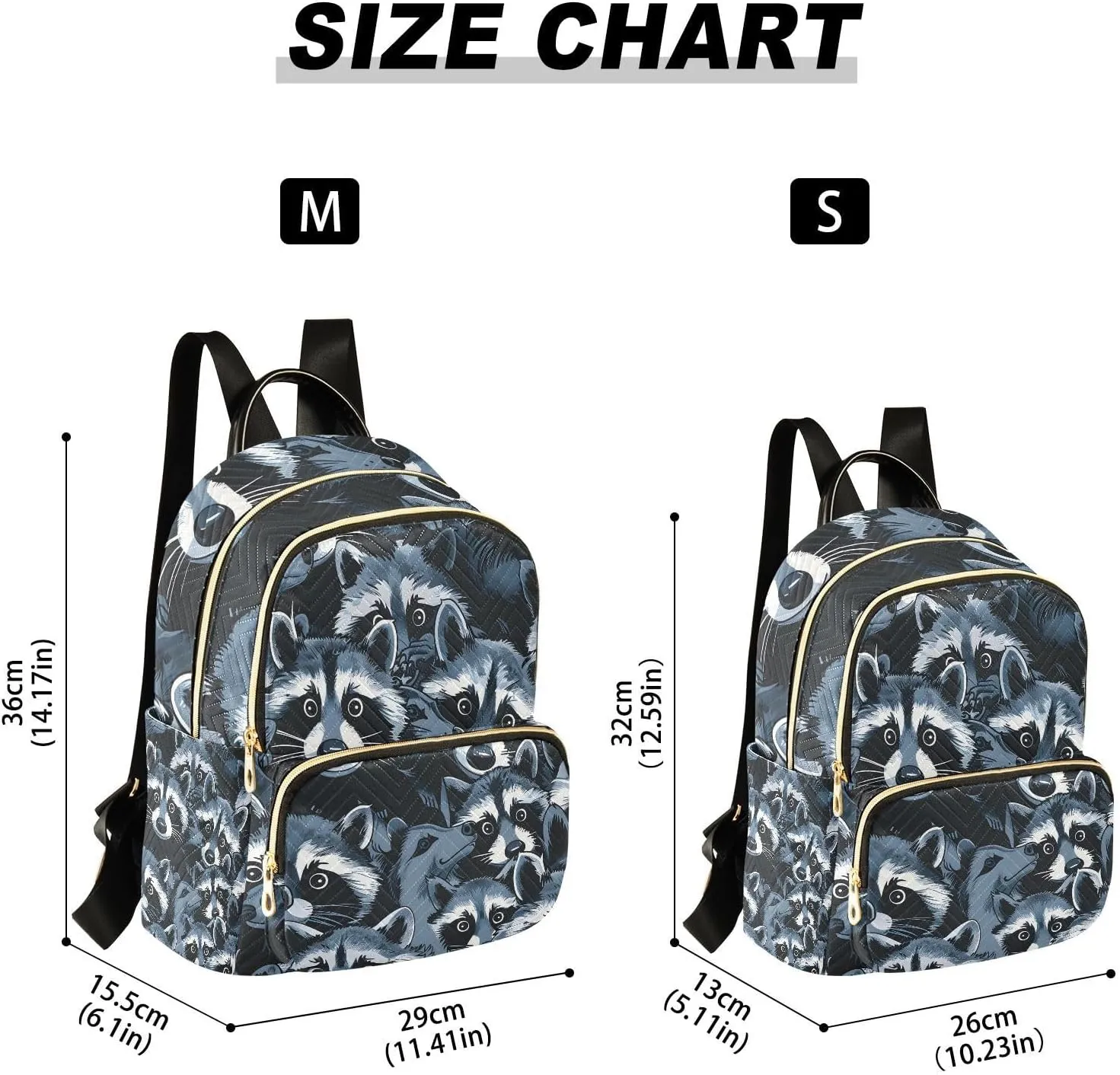 ALAZA Small Backpack Purse for Women Teen Girls Suspicious Black Quilted Backpack Fashion Bookbag Mini School Daypack Ladies Everyday Purses Shoulder Bag