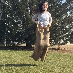 All Natural Reusable Jute Burlap Sacks 24" x 40" | Potato Sack Race Bags for Kids & Adults | Perfect Birthday Party Game | Eco-Friendly Biogradeable Food Storage | Shrub & Plant Frost Protection