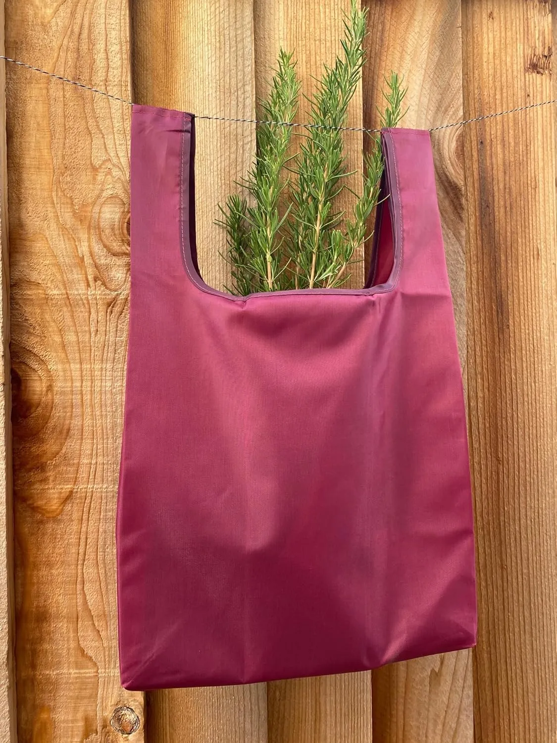 allydrew JoliBag Nylon Reusable Grocery Bag, 2 Pack