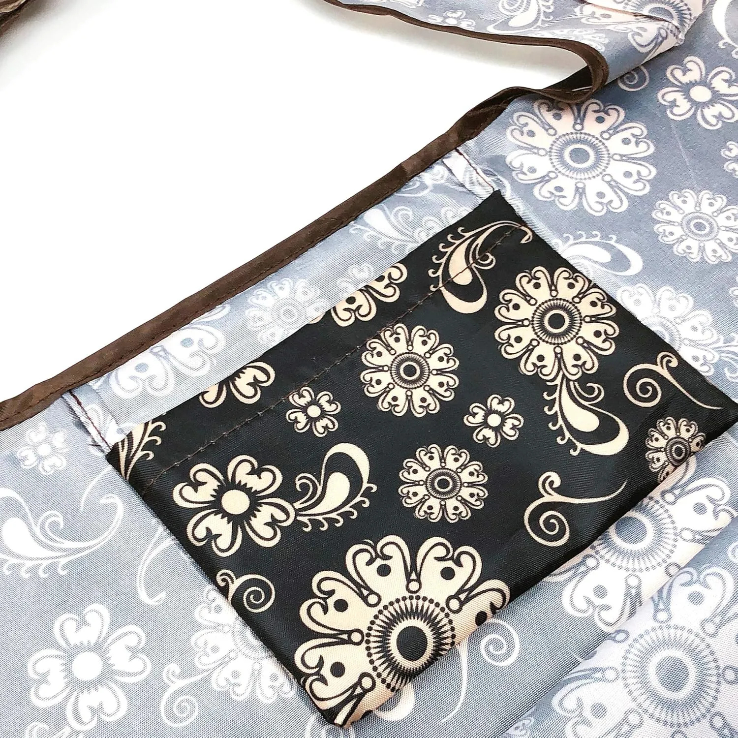 allydrew Large Foldable Tote Nylon Reusable Grocery Bag