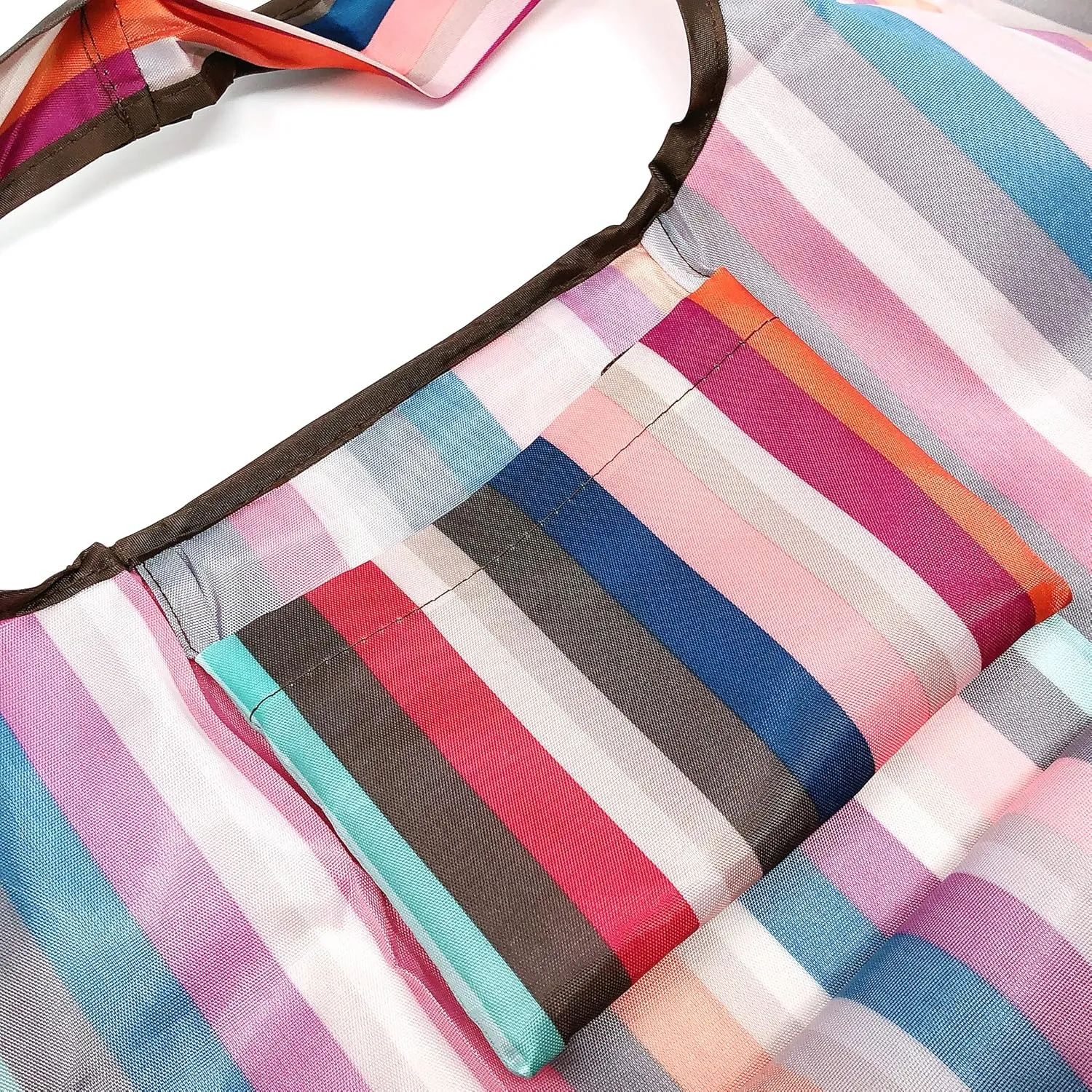 allydrew Large Foldable Tote Nylon Reusable Grocery Bag