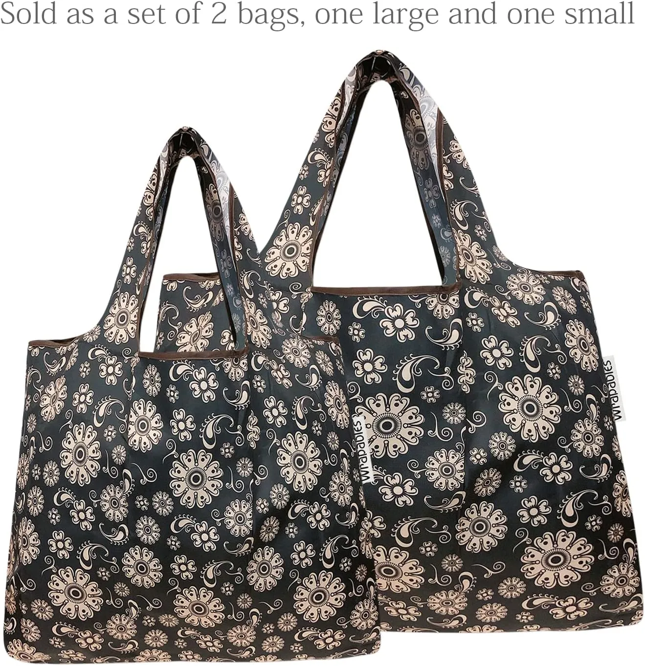 allydrew Large Foldable Tote Nylon Reusable Grocery Bag