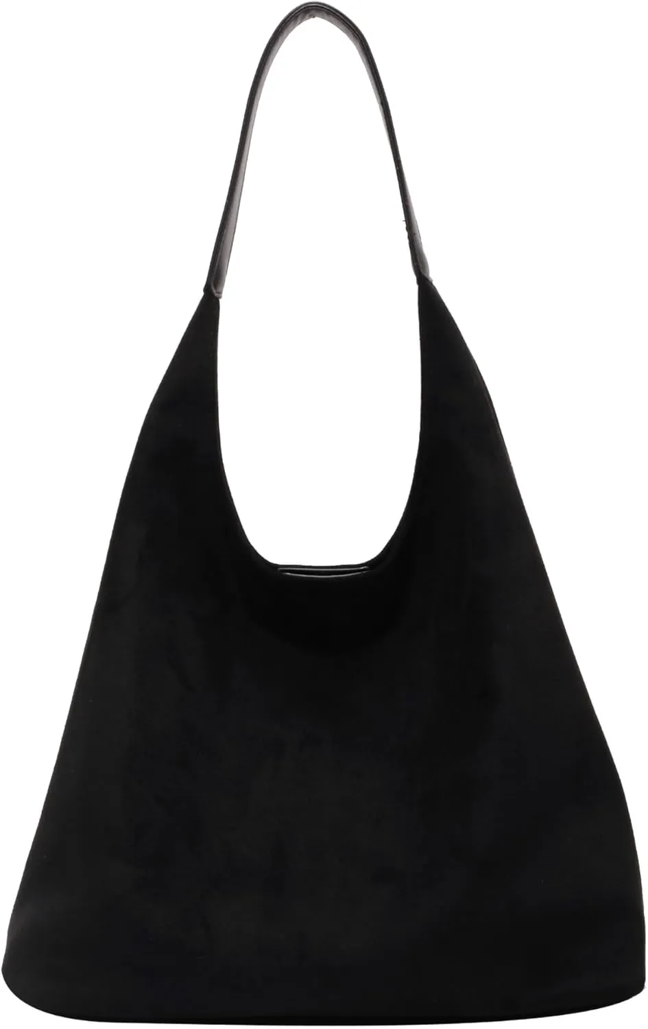 ALUWU Suede Bags for Women 2024 Retro Faux Suede Handbag Slouchy Hobo Bag Fall Purse