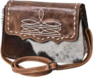American Darling Crossbody Hair on Genuine Leather Western Women Bag | Handbag Purse | Crossbody Bag for Women | Cute Crossbody Bag | Crossbody Purse