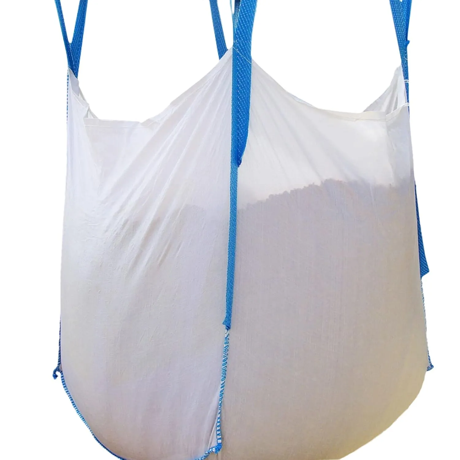& Secbolt FIBC Bulk Bag, U Panel One 1 Ton Bag, Sand Bag, 35"L x 35"W x 35"H, 180 Gallons, 2200lbs SWL, Open Top Flat Bottom, Woven Polypropylene Bags, Pack of (1)