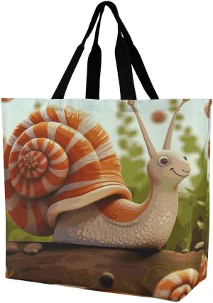 Angel with Blue Wings Tote Bags, Reusable Grocery Bags, Large Shopping Bag, Shoulder Bag for Women