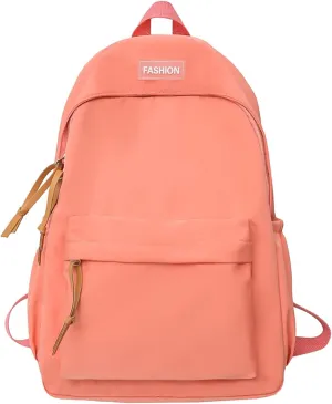 Anti Theft Backpack with Secured Zipper Adjustable Shoulder Strap Backpacks Anti Theft Crossbody Bags for Women(Orange)