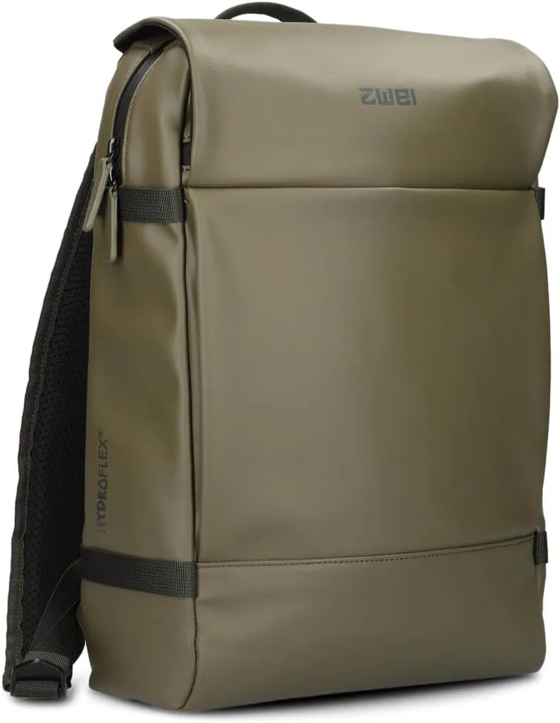 Aqua AQR150 Unisex Waterproof Backpack Laptop Backpack 7 Litres Hydroflex Adjustable Chest Strap Back & Shoulder Straps Padded Cup Holder Lanyard, olive, 28x35x11cm