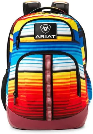 ARIAT Unisex Adult Adjustable Strap Backpack, Multicolored (Serape), One Size