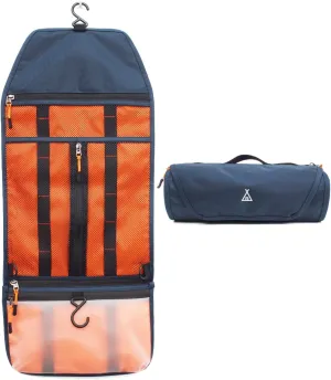 avel Toiletry Bag, Hanging Toiletry Bag for Men, Roll Up Dopp Kit Bathroom Shaving Shower Medicine Hygiene Bag for Traveling, Waterproof Lightweight Organizer for Gym Camping Grooming, Navy