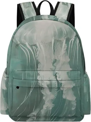 Backpack Travel Laptop Backpack for Men Women Soft Blurry Atmosphere Casual Daypack Adjustable Lightweight Computer Bag