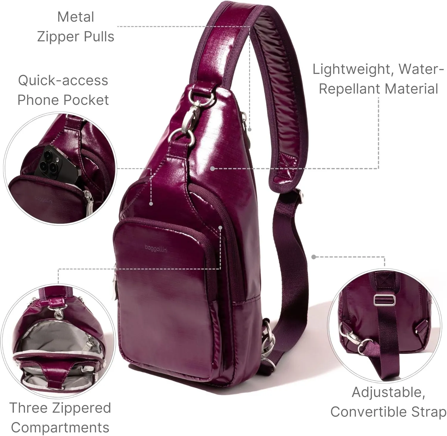 Baggallini Central Park Sling