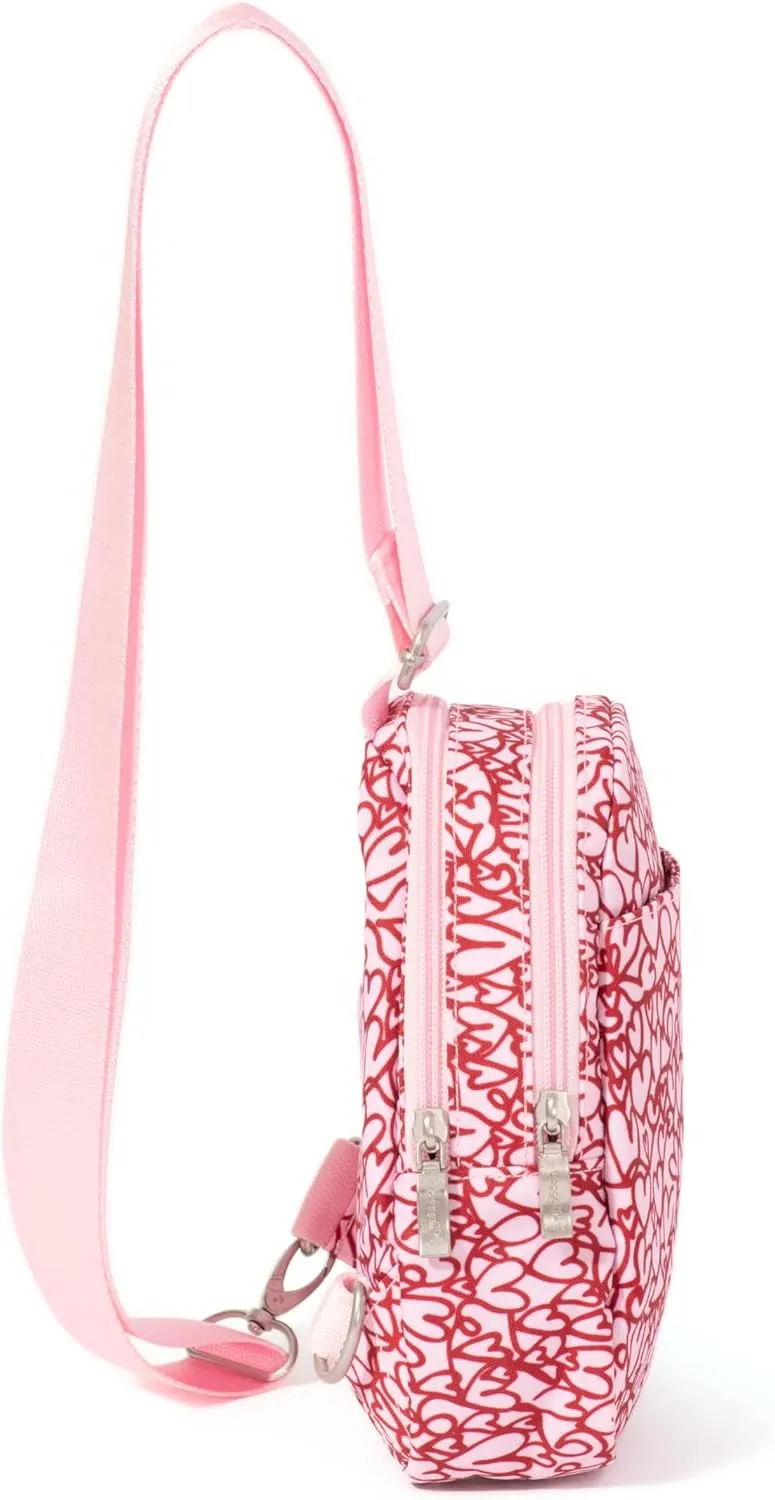 Baggallini Double Zip Mini Sling
