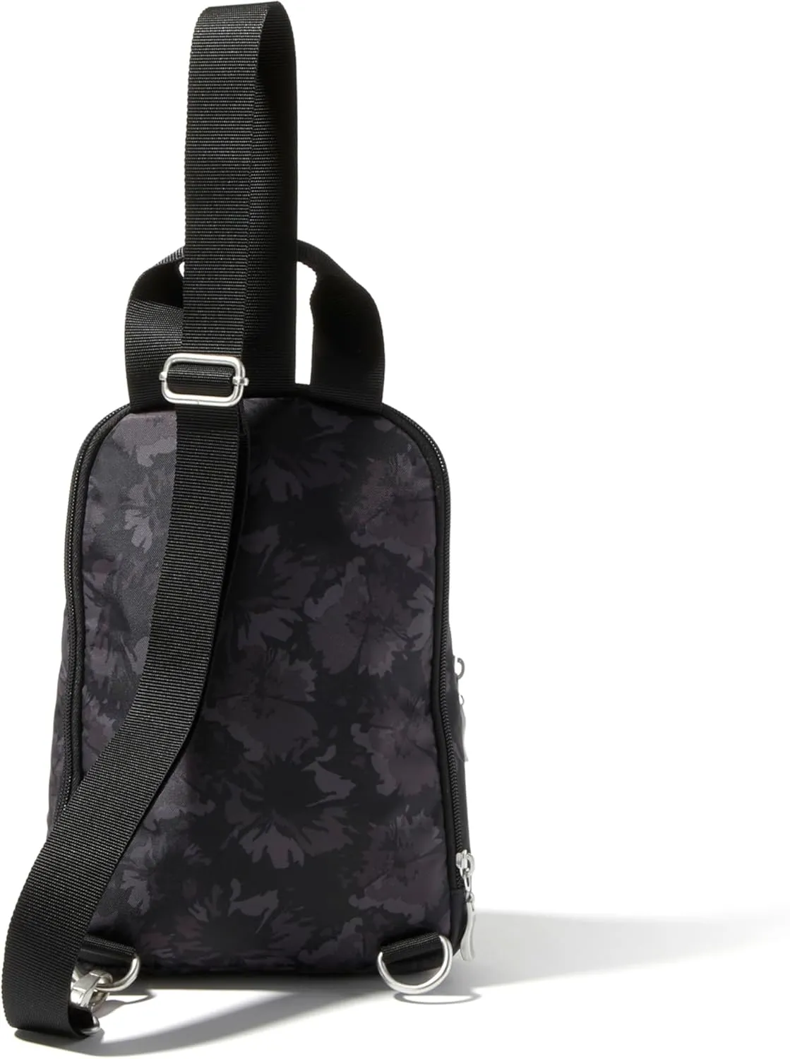 Baggallini Essential Small 12x7 Inch Sling Crossbody Bag with Convertible Adjustable Shoulder Strap