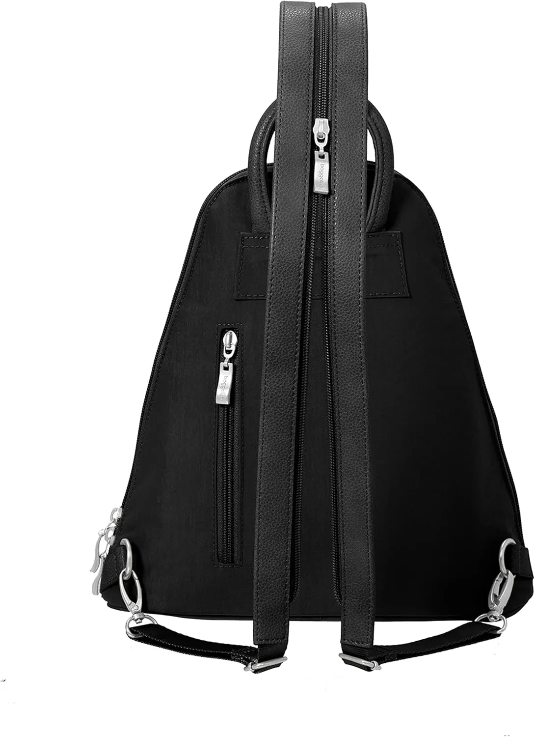 Baggallini Metro Backpack with RFID Phone Wristlet - 9x11 Convertible Sling Bag for Women with Adjustable Shoulder Straps