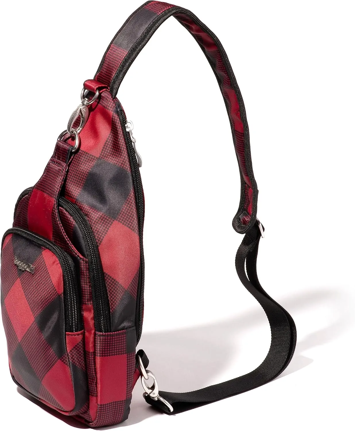 Baggallini Women's Central Park Sling 12"x7" Crossbody Bag W/Convertible Adjustable Shoulder Strap