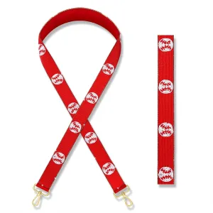 Baseball Purse Strap Replacement Game Day Beaded Purse Strap for Stadium Approved Clear Bag Crossbody Bag Straps
