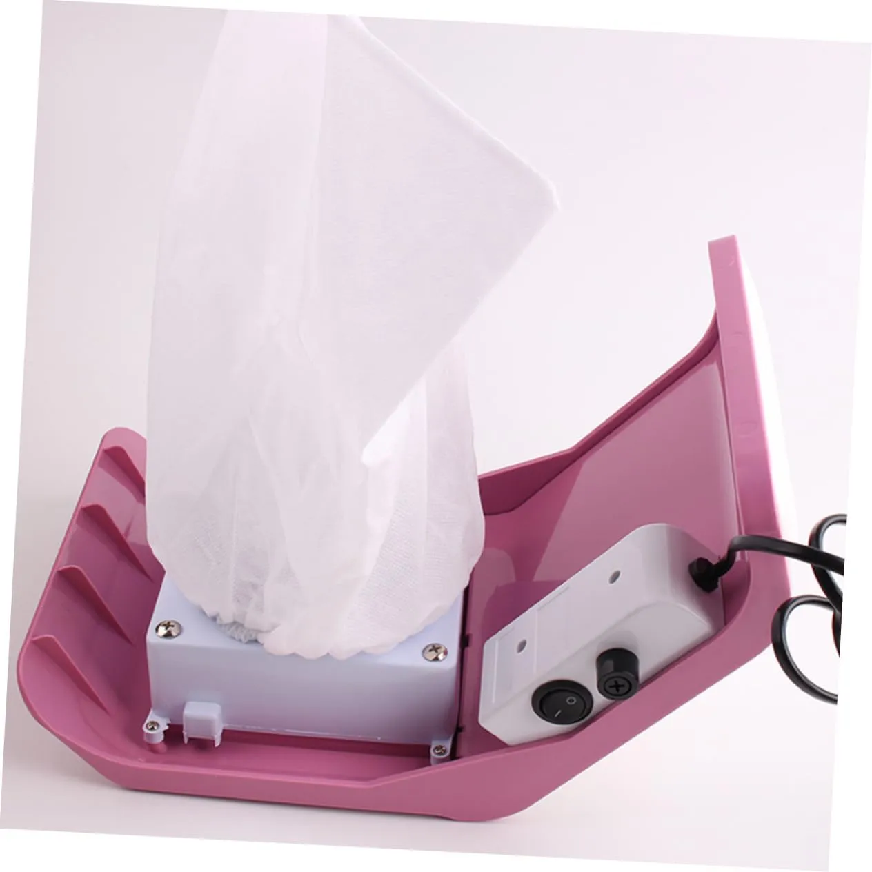 BESTYASH 5sets 3pcs Nail Dust Collector Bags Non Woven Manicure Dust Pouch for Nail Vacuum Cleaners Easy to Clean Simple Installation and 3pcs*5