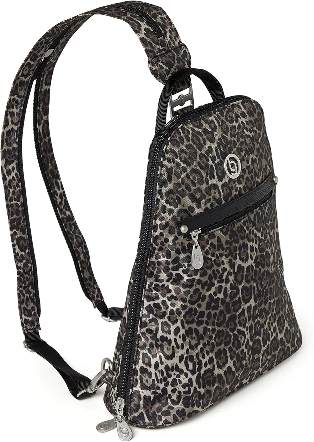 bg by baggallini Memphis Convertible, (Cheetah)