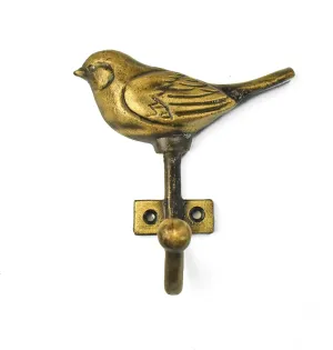 Bird Wall Hook Antique Animal Bird Iron Hook Vintage Iron Coat Hook Hanger for Hanging Coat Towel Hat Bags Cups Wall Mounted - 1 pc