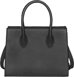 Brown Suede Handbag Top Handle Purses for Women Work Tote Bags