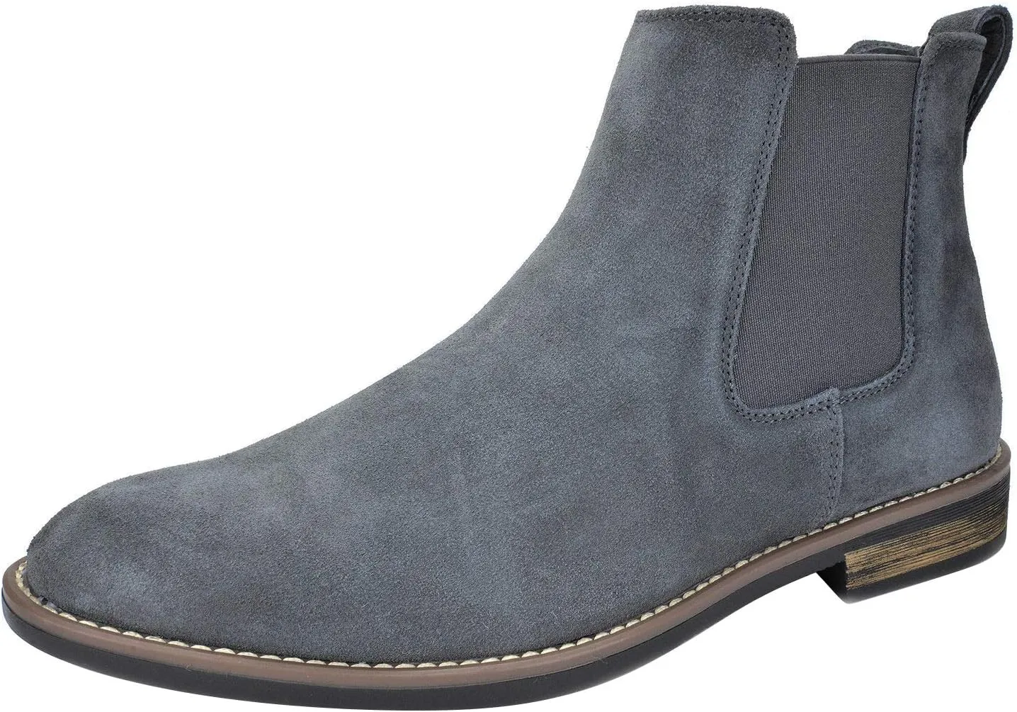 Bruno Marc Men's Suede Leather Chelsea Ankle Boots