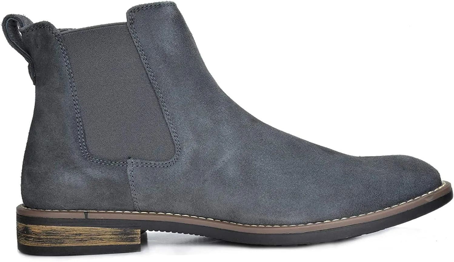 Bruno Marc Men's Suede Leather Chelsea Ankle Boots