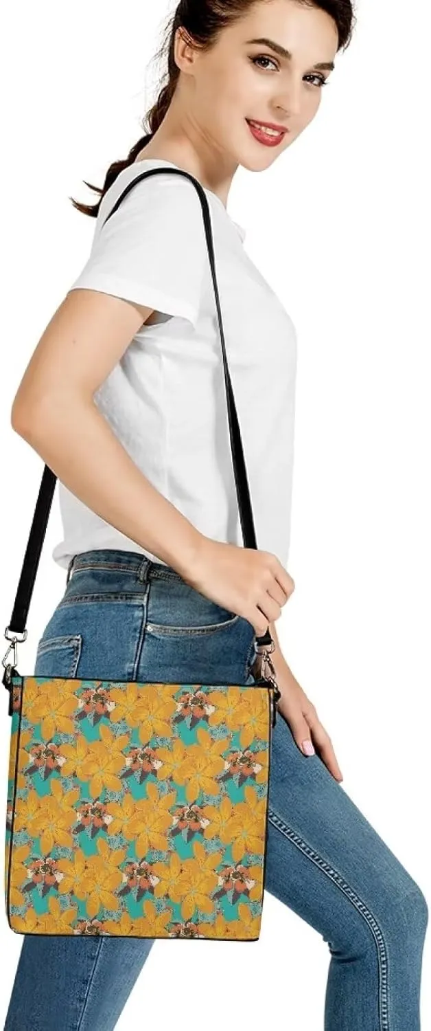Bucket Bag Crossbody Bag Summer Purse Shoulder Bags Crossbody Purses PU Leather Tote Bag with 2 Detachable Straps