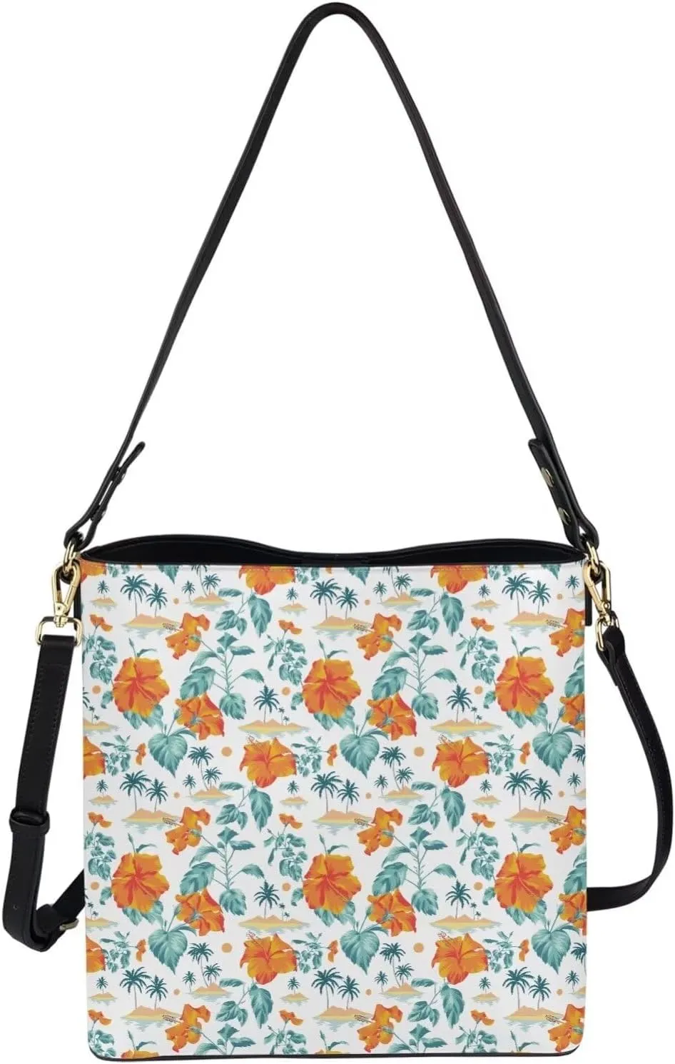 Bucket Bags Hobo Bags Summer Purses for Women Shoulder Bag Ladies Handbags Cross Body Bag with 2 Detachable Straps