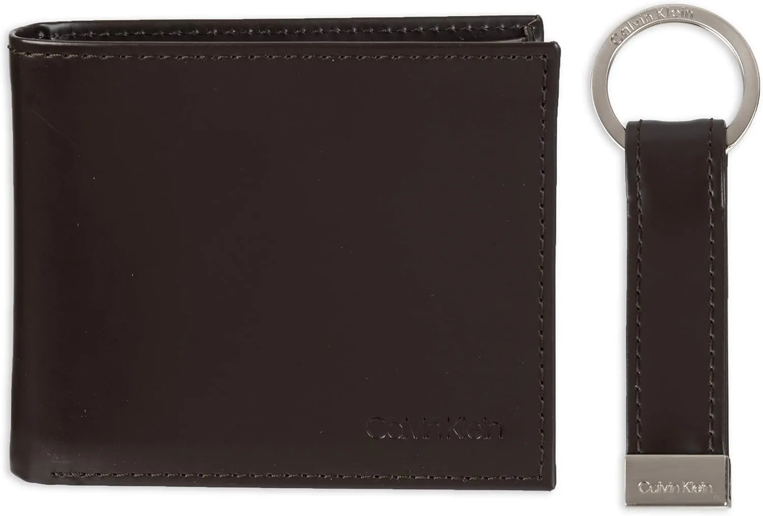 Calvin Klein Men's Wallet Sets-Minimalist Card Cases, Bifold Wallets