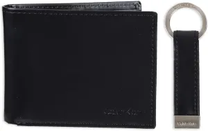 Calvin Klein Men's Wallet Sets-Minimalist Card Cases, Bifold Wallets