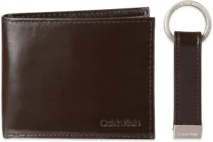 Calvin Klein Men's Wallet Sets-Minimalist Card Cases, Bifold Wallets