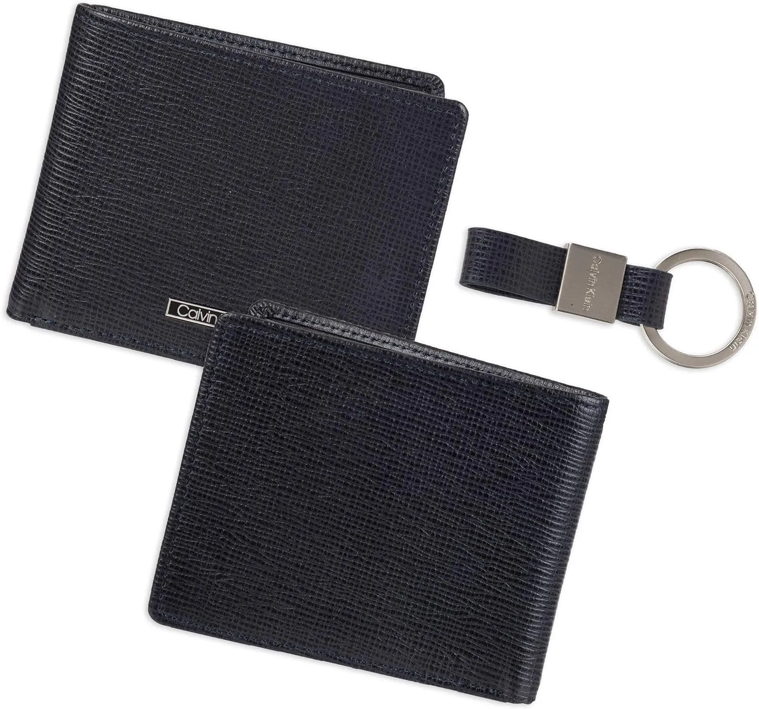 Calvin Klein Men's Wallet Sets-Minimalist Card Cases, Bifold Wallets