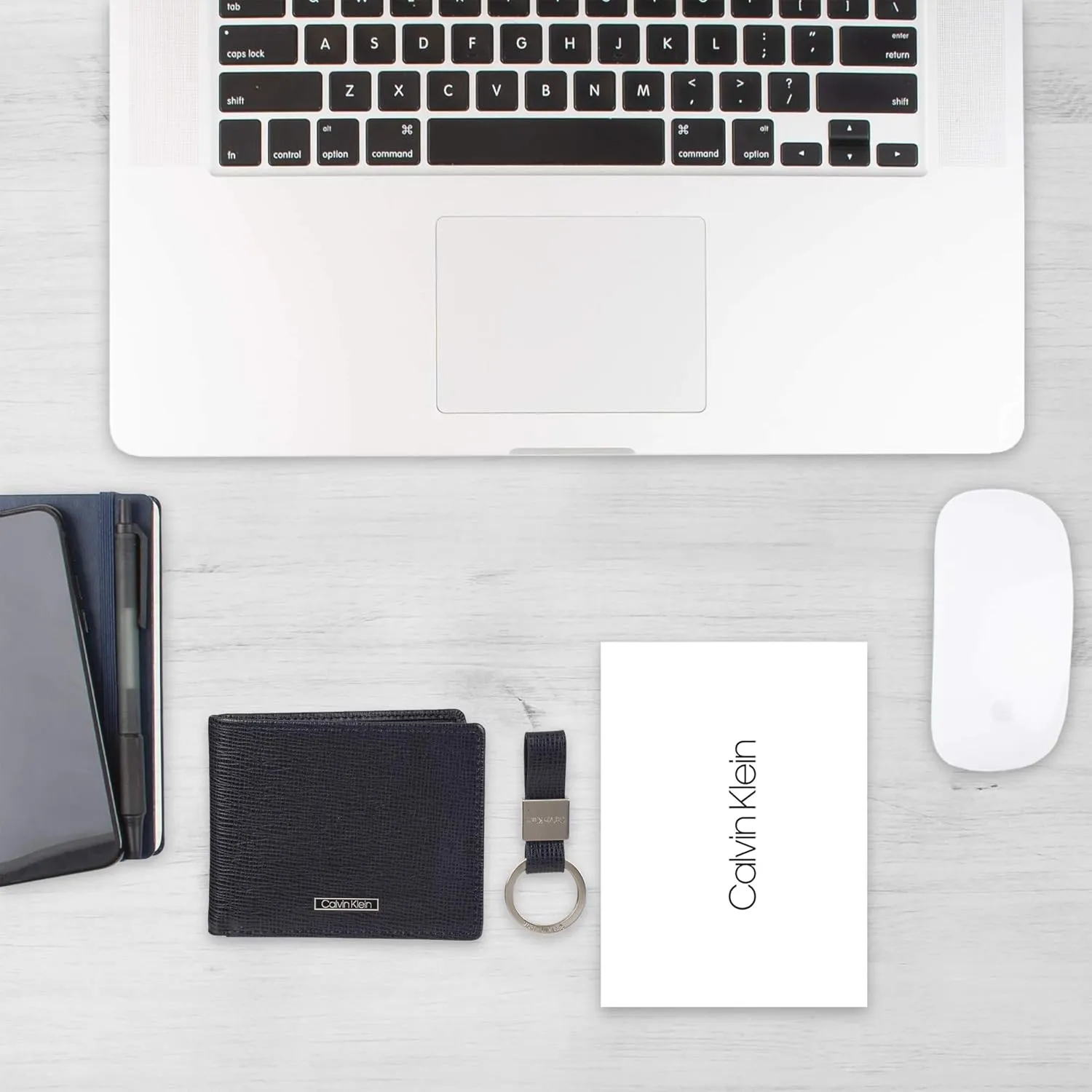Calvin Klein Men's Wallet Sets-Minimalist Card Cases, Bifold Wallets
