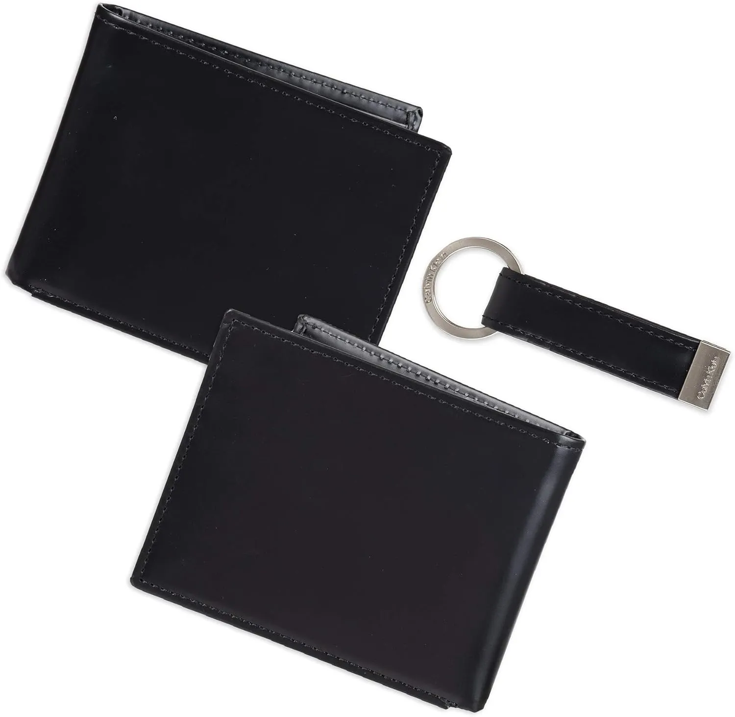 Calvin Klein Men's Wallet Sets-Minimalist Card Cases, Bifold Wallets