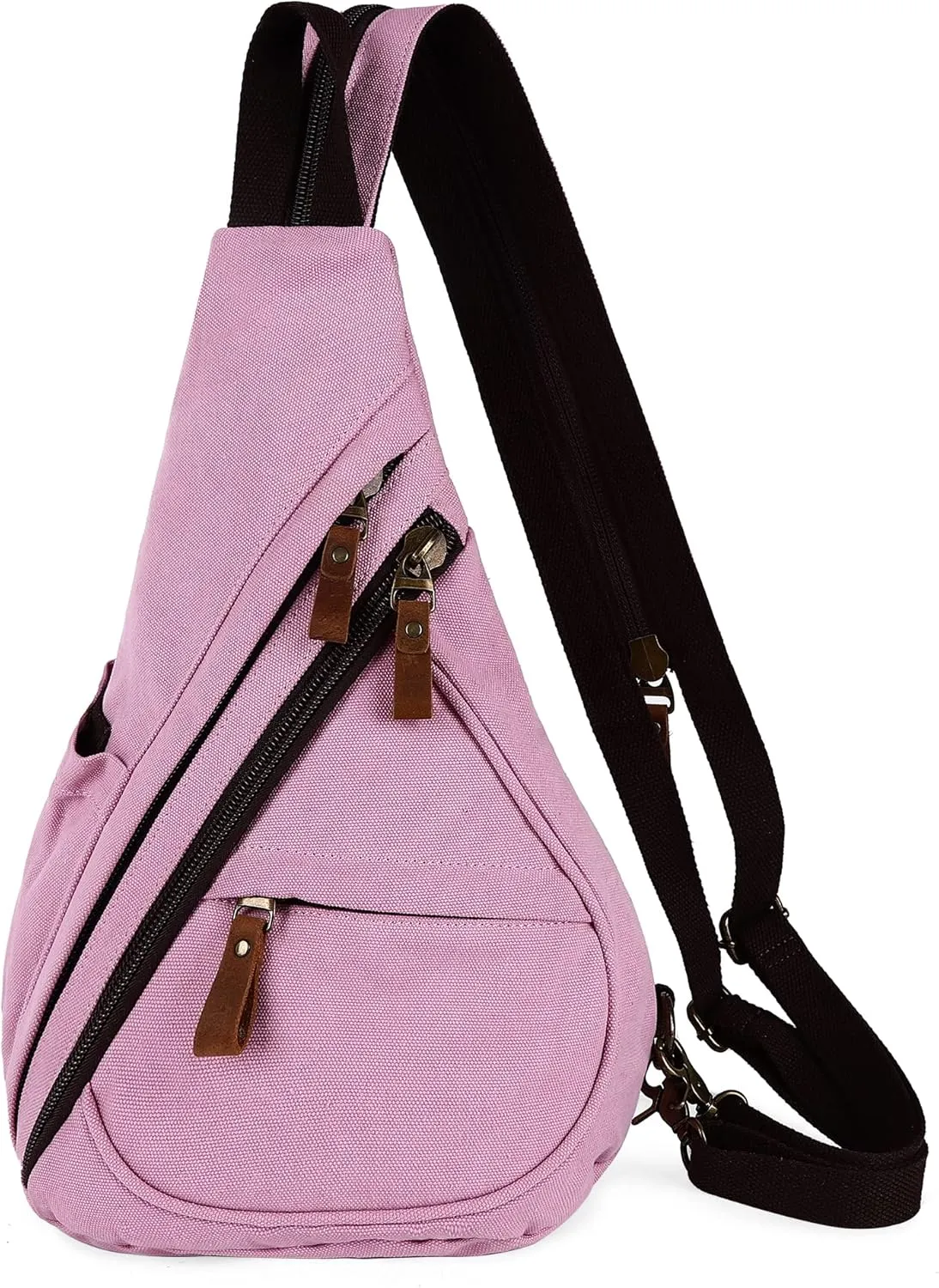 Canvas Sing Bag for Women Crossbody Bags Backpack Purse Rucksack Small Casual Daypack