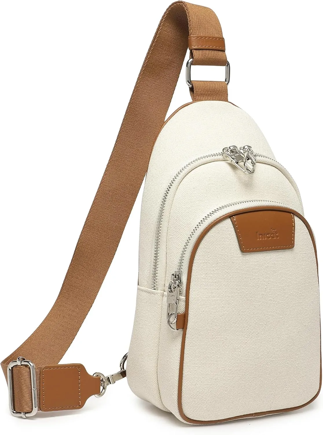 Canvas Small Sling Bag for Women Men Anti Theft Crossbody Bags RFID Blocking Cross Body Bag for Woman Travel Sling Purse