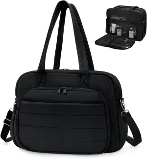 Carry on Weekender Bag for Women, Duffle Bag for Travel with Wet Pocket, Lightweight Duffel Laptop Bag, Water Resistant
