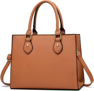 CHICAROUSAL Crossbody Purses and Handbags for Women PU Leather Tote Top Handle Satchel Shoulder Bags