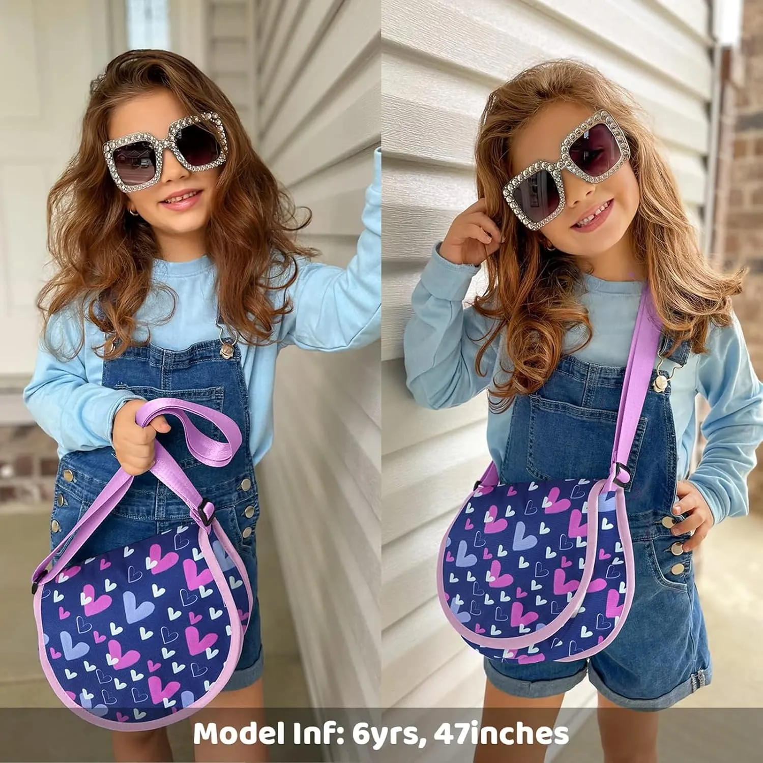 Choco Mocha Girls Crossbody Purses for Kids 6-12