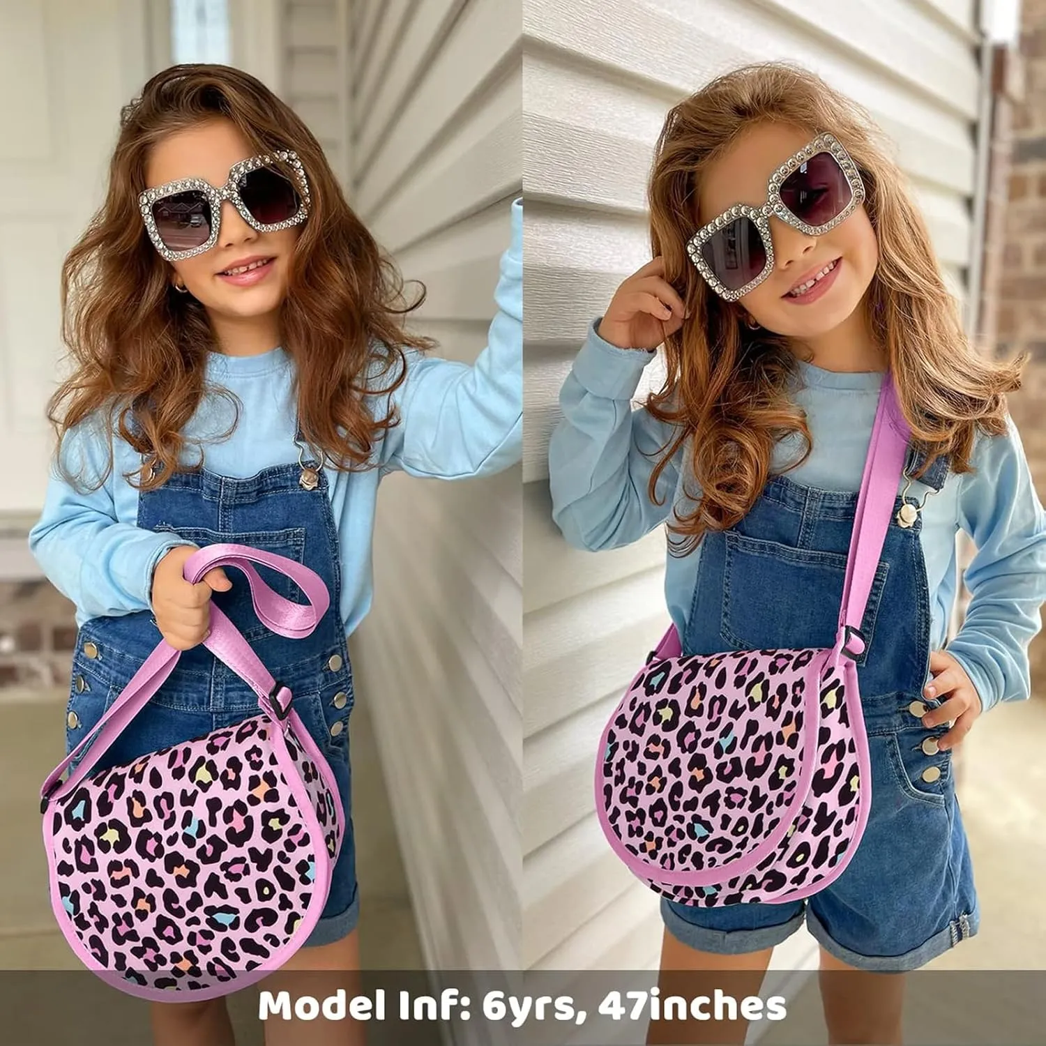 Choco Mocha Girls Crossbody Purses for Kids 6-12